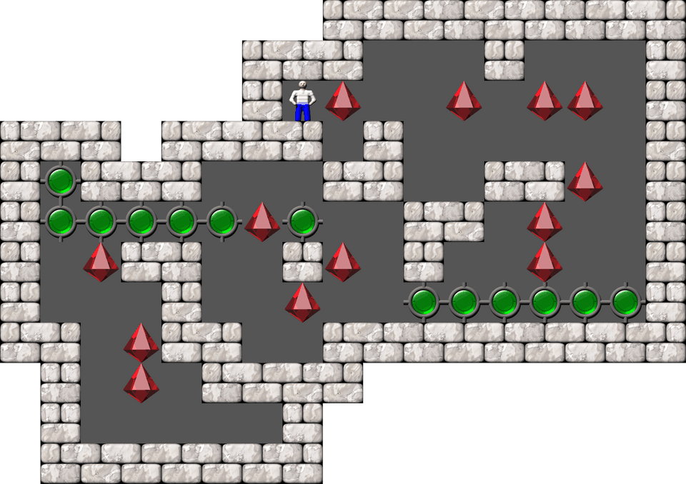 Сокобан Thinking Rabbit Arranged уровень 322